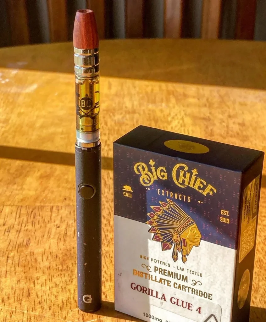 real Big Chief cart vape pen