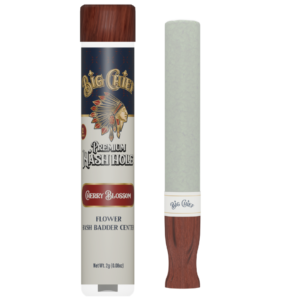 Big Chief Hash Hole pre-roll with solventless hash core and top-shelf flower